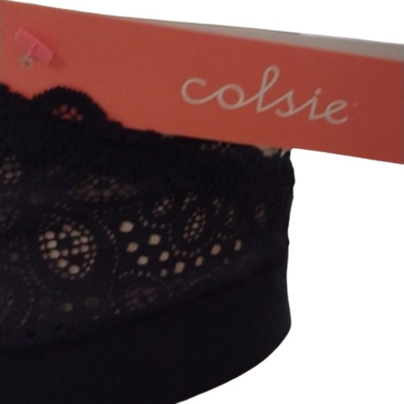 NWT Women's Lace Triangle Bralette - Colsie - M - Picture 6 of 8
